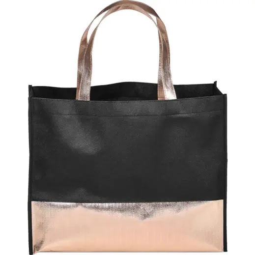 Burlesque Non-Woven Shopper Rose Gold